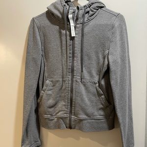 Grey lululemon zip up